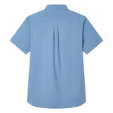 Men's Short Sleeves Cotton Oxford Shirt