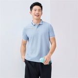 Men's Cotton Lycra Short Sleeve Polo