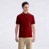 Men's Cotton Lycra Short Sleeve Polo