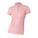 Women's Cotton Lycra Slim Fit Short Sleeve Polo