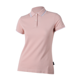 Women's Cotton Lycra Slim Fit Short Sleeve Polo