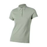 Women's Cotton Lycra Slim Fit Short Sleeve Polo