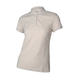 Women's Cotton Lycra Slim Fit Short Sleeve Polo