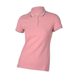 Women's Cotton Lycra Slim Fit Short Sleeve Polo