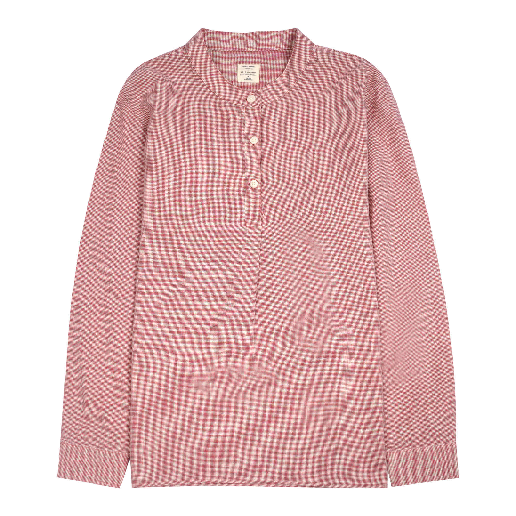 Women's Cotton Linen Comfort Fit Long Sleeve Shirt