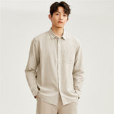 Men's Linen Cotton Shirt