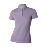 Women's Cotton Lycra Slim Fit Short Sleeve Polo