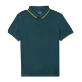 Men's Cotton Lycra Short Sleeve Polo