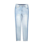 Women's Denim High Rise Slim Tapered Jeans