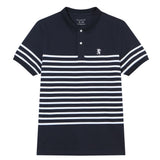 Men Stripe Polo