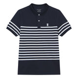 Men Stripe Polo