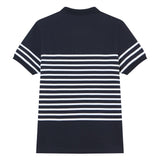 Men Stripe Polo