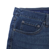 Men's Mid Rise Regular Tapered Jean Pants (180° Expandable Waistband)