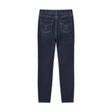 Women's Denim High Rise Slim Tapered Jeans