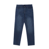 Men's Mid Rise Regular Tapered Jean Pants (180° Expandable Waistband)