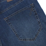 Men's Mid Rise Regular Tapered Jean Pants (180° Expandable Waistband)