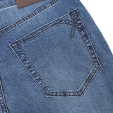 Men's Mid Rise Regular Tapered Jean Pants (180° Expandable Waistband)