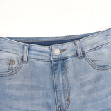 Women's Denim High Rise Slim Tapered Jeans