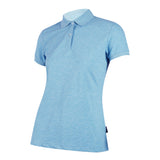 Women's Cotton Lycra Slim Fit Short Sleeve Polo
