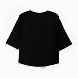 Women Jersey Loose Fit Plain Tee