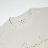 Men's Cotton Crew Neck Slim Logo Tee