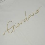 Men's Cotton Crew Neck Slim Logo Tee