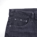 Men's Low Rise Skinny Tapered Jean Pants (180° Expandable Waistband)