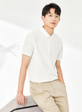 Men's Cotton Lycra Short Sleeve Polo