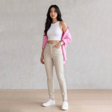 Women's Mid Rise Slim Tapered Pants
