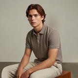 Men Waffle Polo