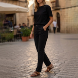 Women's Mid Rise Slim Tapered Pants