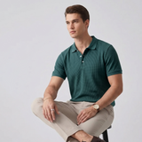 Men Waffle Polo