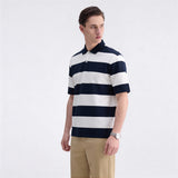 Men Stripe Polo
