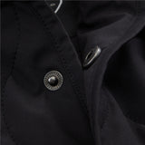 Men's Solid Color Stand Collar Padded Jacket