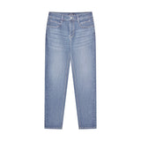 Women's Denim High Waist Regular Taper Jeans